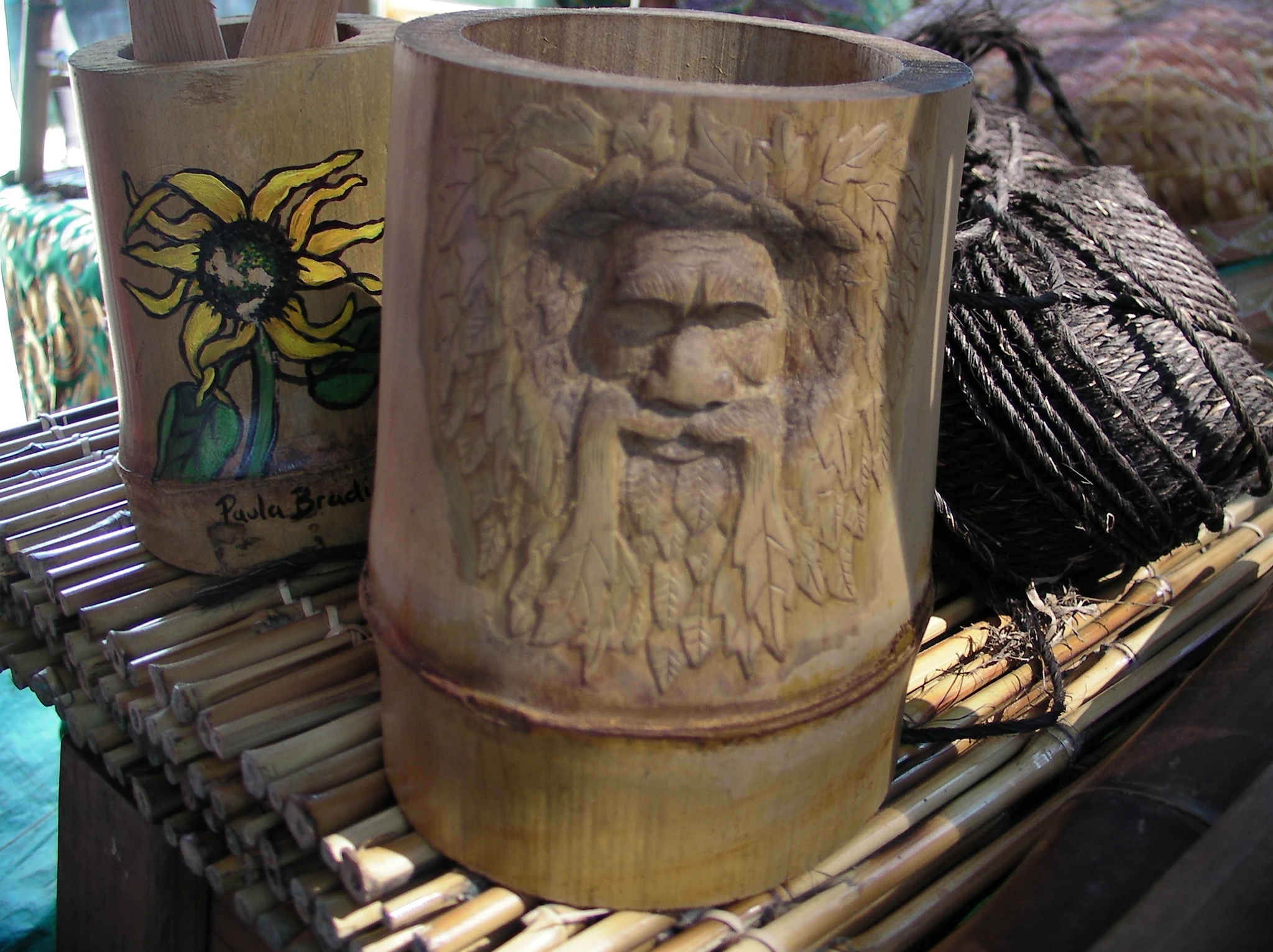 Bamboo craft in Bello
